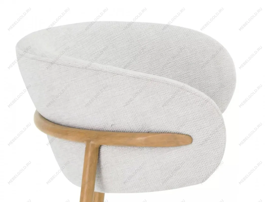 Стул кухонный Signal ELTON D Brego 22 (светло-бежевый/дуб) | изображение 4