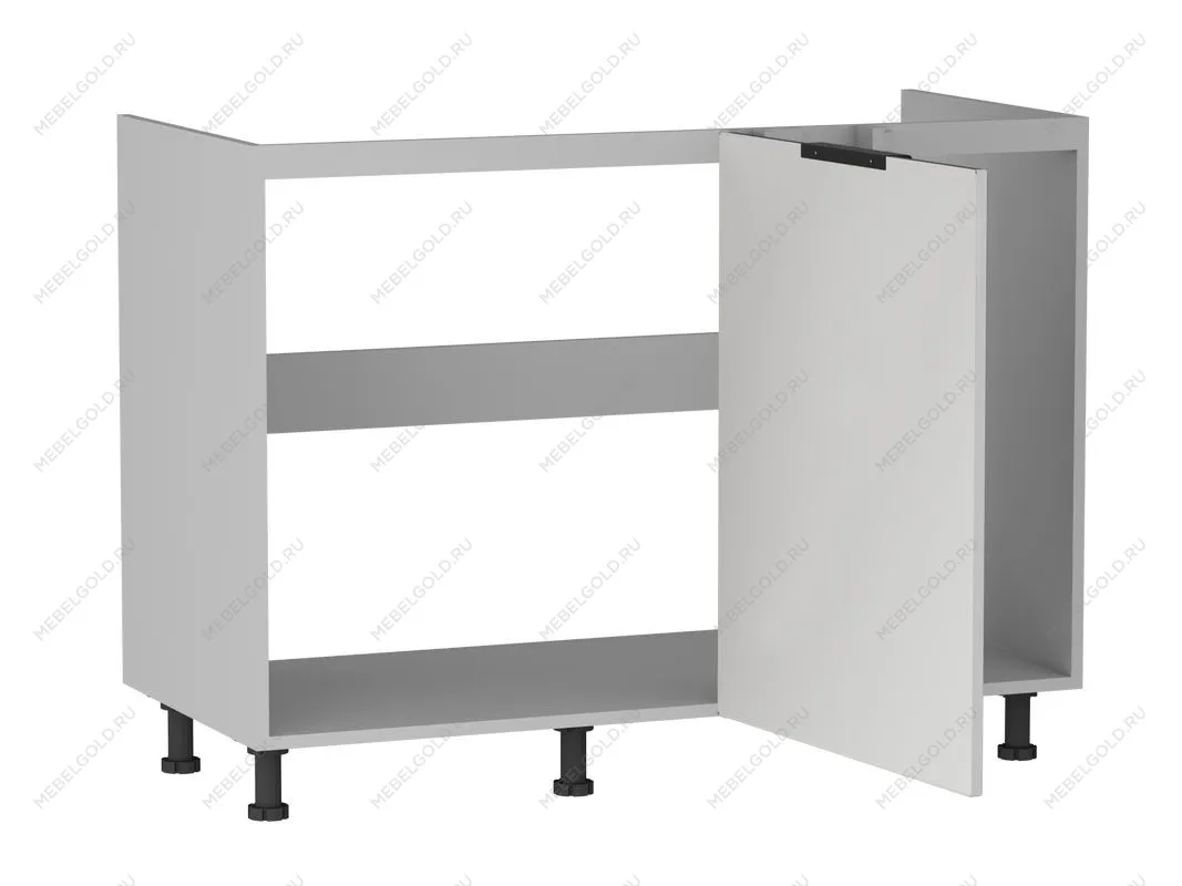 Стол под мойку угловой СМУ-120, Ватель (1100*554*820) Экокожа Белый, 23915 | изображение 1