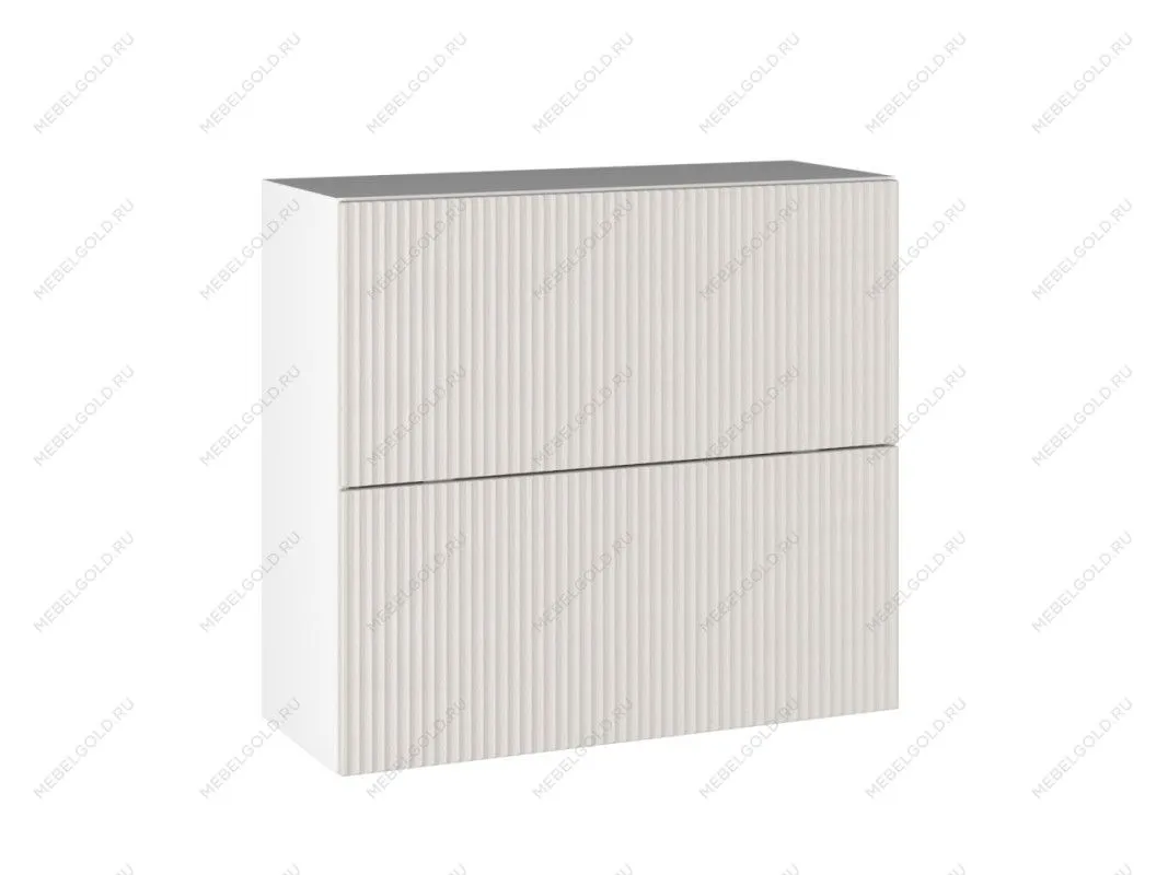 Шкаф ШГ-80СМГ, Виста (800*316*720) Экокожа Белый, 26249