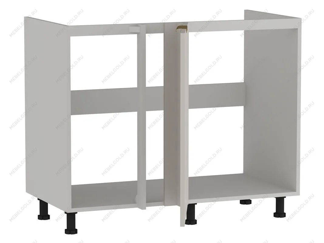 Стол под мойку угловой СМУ-110, Монза (1000*554*820) Экокожа Бежевый, 23114 | изображение 1