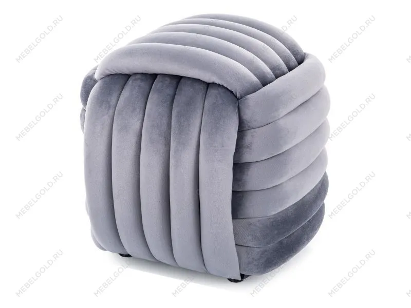 Пуф Signal BRUNI Velvet (серый)
