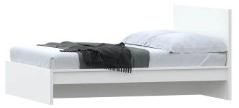 МАЛЬМ / VARMA Сэнг 160 кровать ИКЕА / IKEA 176х208х100/38, белый