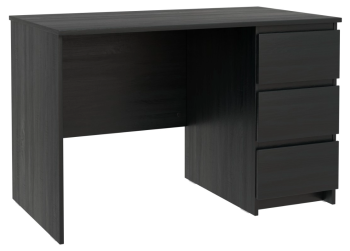 КАСТОР (KULLEN) стол письменный ИКЕА / IKEA 3 ящика 116х65 Дуб Венге