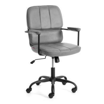 Кресло ALPHA, иск. замша, Grey (Cерый)