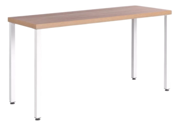 ИНГАР стол письменный ИКЕА / IKEA 1/ТТ 120x75x55, дуб беленый/белый