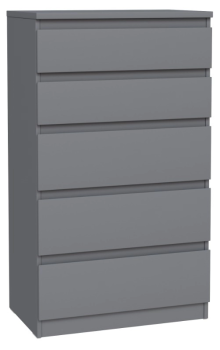 КАСТОР (KULLEN) комод ИКЕА / IKEA комод 5 ящиков серый