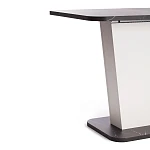 Стол обеденный GENT, ЛДСП, 110-145x68,6x75,5 см, Мрамор Блэк Роял/Белый | изображение 11