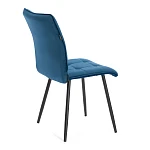 Стул обеденный Bari, LT, велюр, Dark blue (темно-синий), 41х55х89 см | изображение 2