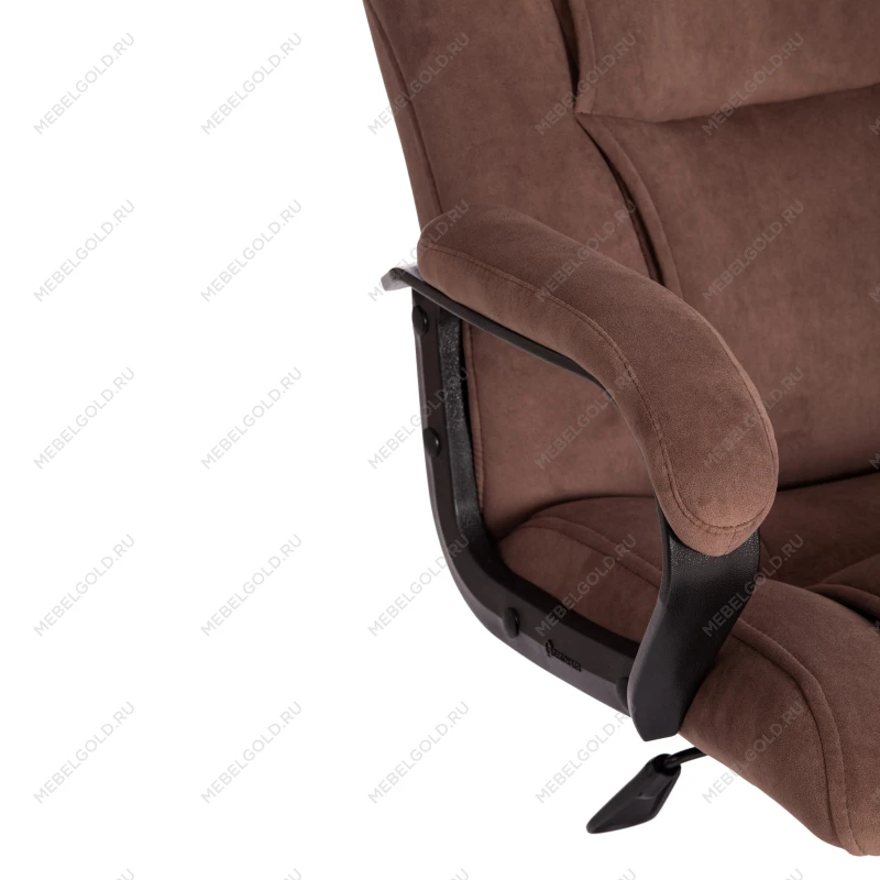 Кресло BERGAMO хром (22), флок, коричневый, 6 | изображение 8