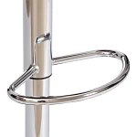 Барный стул LANDO (mod.4036), металл/дерево/ткань, 59х51х93-114 см, высота сиденья 62-83 см, серый/орех/хром, Aimcasa 28 | изображение 10