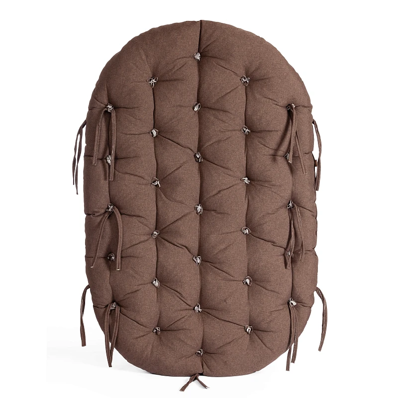 Диван MAMASAN/МАМАСАН 23/02 W/с подушкой, подушка 182х119 см, 169х102х80 см, Antique brown (античный черно-коричневый), ткань, коричневый, 3М7 | изображение 15