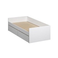 КАСТОР (KULLEN) кровать раздвижная ИКЕА / IKEA 90х200 белая