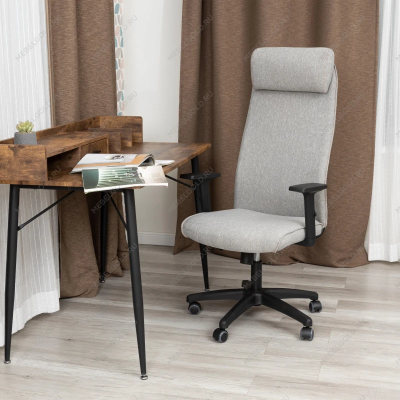 Кресло PRAGMATIC PLT, ткань, серо-бежевый, 3M 16/2 | изображение 10