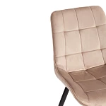 Стул ABRUZZO ( mod. 8060 ), металл/велюр, 54 х 62 х 83 см, бежевый (HLR 8)/черный | изображение 7