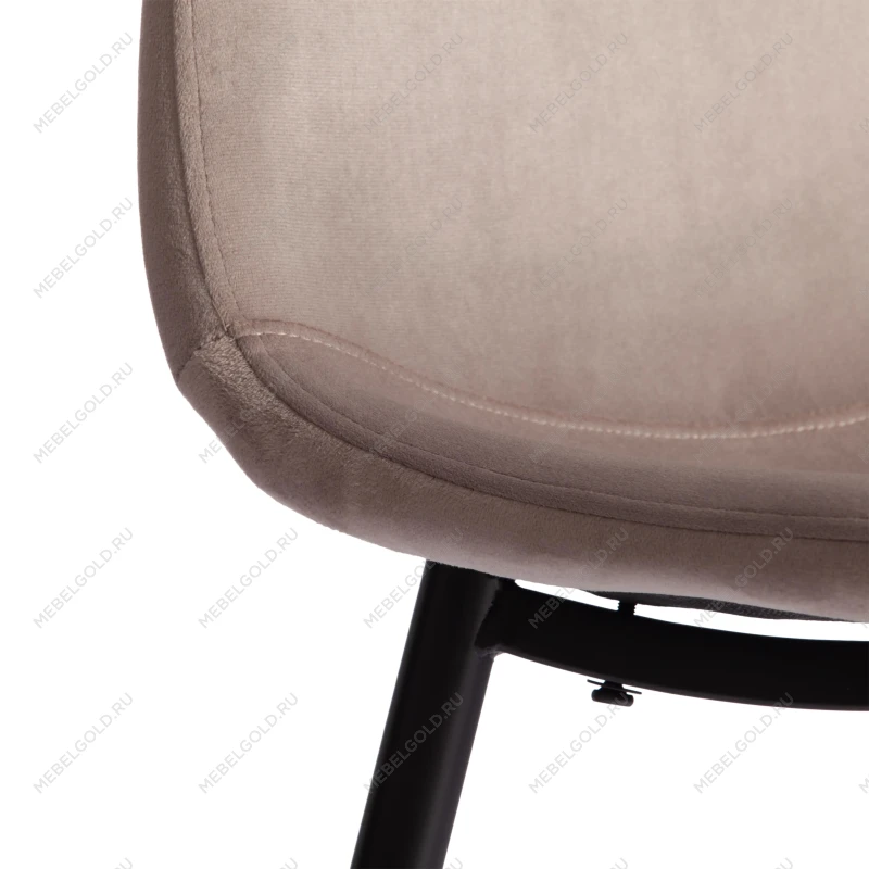 Стул BREEZE (mod. 4724), Велюр/металл, 44 х 53 х 87 см, Coffee (кофейный) HLR9 / черный | изображение 8