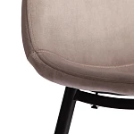 Стул BREEZE (mod. 4724), Велюр/металл, 44 х 53 х 87 см, Coffee (кофейный) HLR9 / черный | изображение 8