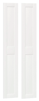 МАКС комплект дверей 75 (2 заполнения) белый