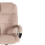 Кресло BERGAMO хром (22), флок, бежевый, 7 | изображение 5