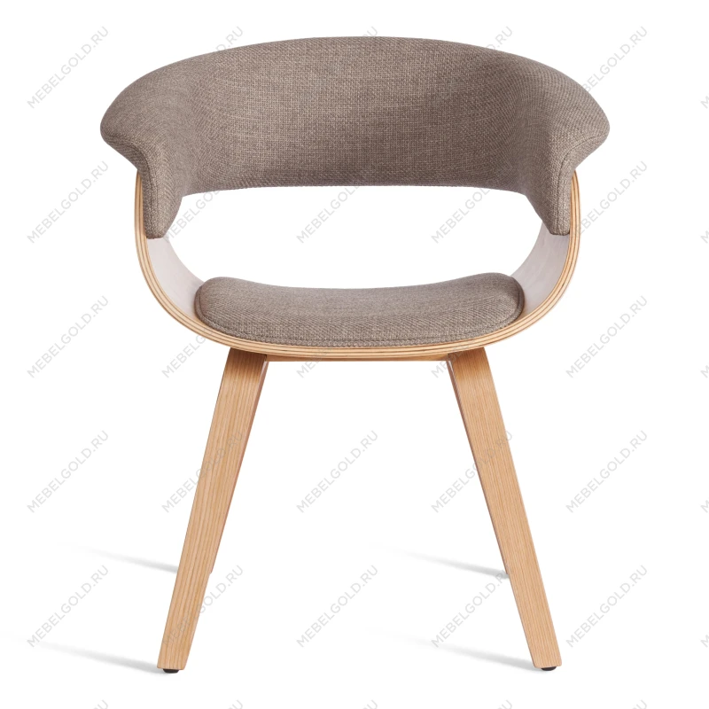 Стул VIMTA (mod.8021), дерево / ткань, 69х56х77 см, натуральный/бежевый, Aimcasa 5 | изображение 4