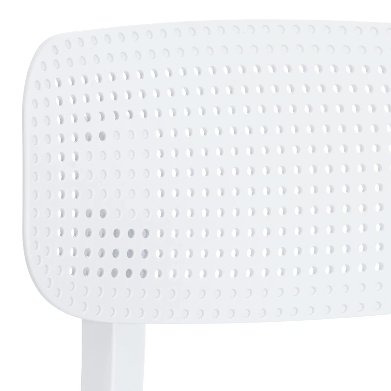Стул JOLLY (mod. XRB-096-B2), пластик, белый (white), 46 х 50,5 х 78 см | изображение 8