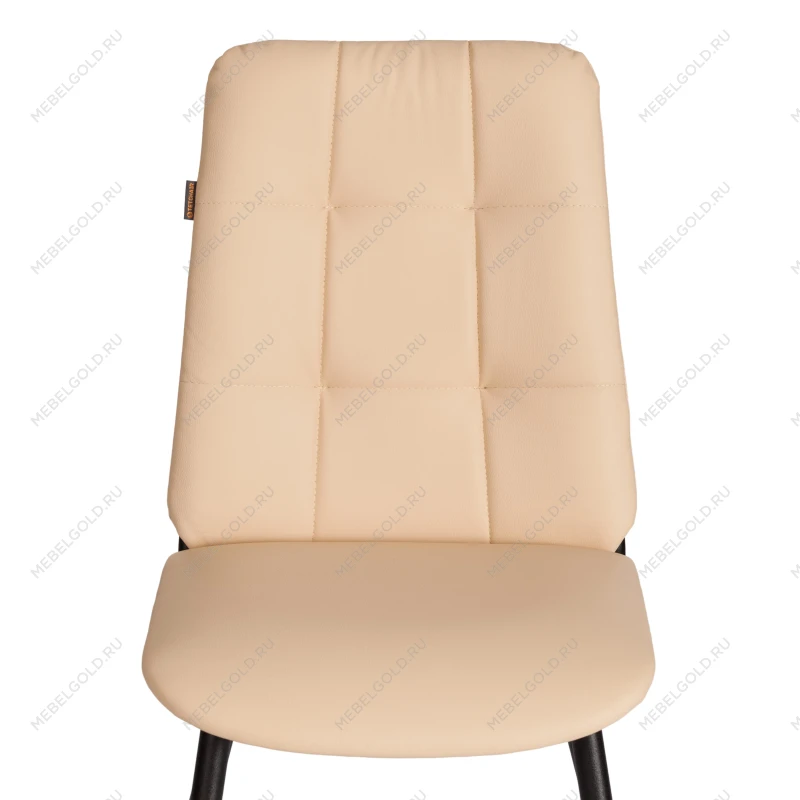 Стул обеденный Asti, TREND, экокожа, бежевая, 50х55х93 | изображение 5