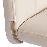 Кресло FIESTA, флок, молочный, 4 | изображение 7