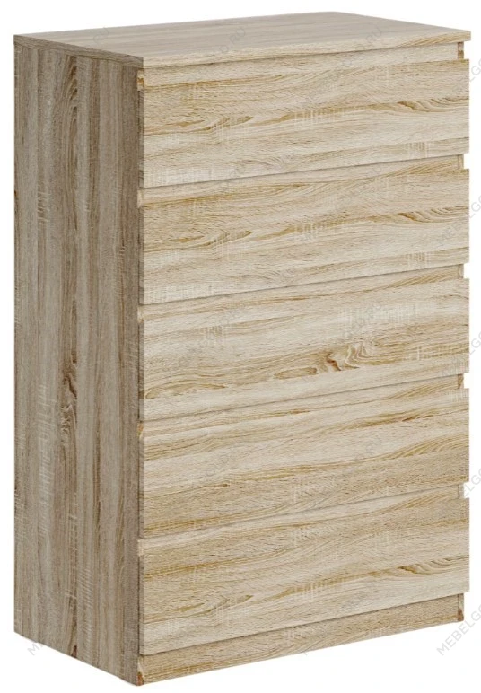 МАЛЬТА комод ИКЕА / IKEA 5 ящиков 80х121 сонома