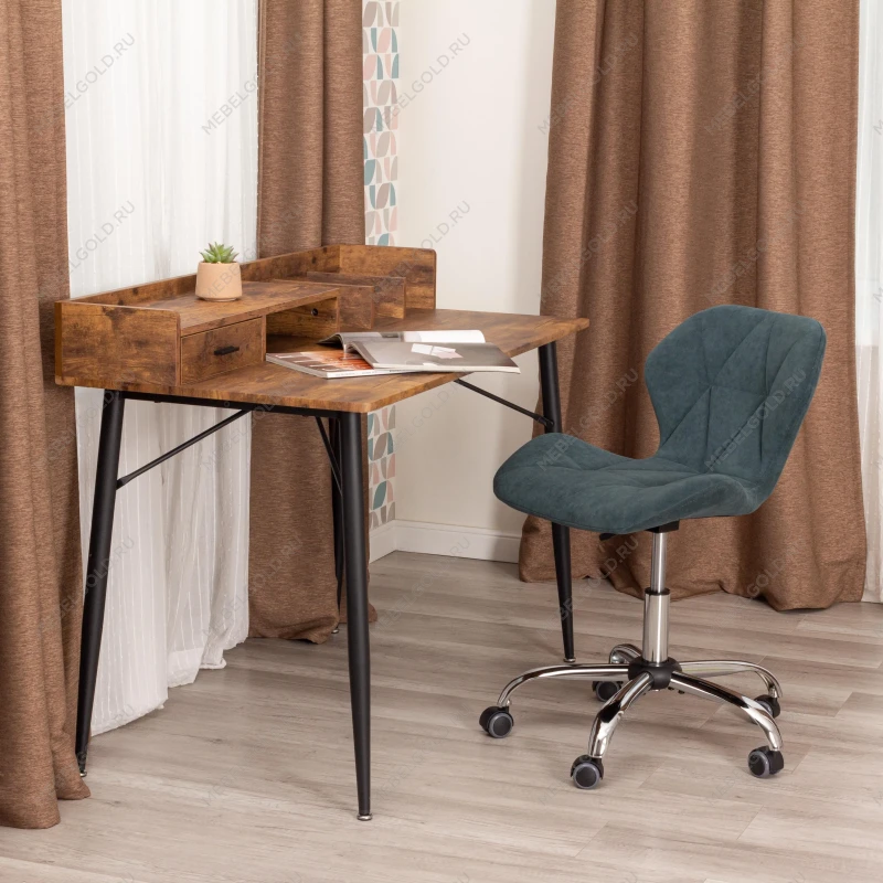 Кресло SELFI, велюр Clermon, малахит, 089 | изображение 11