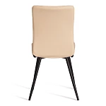 Стул обеденный Monte Carlo, TREND, экокожа, бежевая, 49х51х93 см | изображение 3