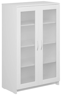 БРИМНЭС / СИРИУС тумба ИКЕА / IKEA 2 двери со стеклом 78х123 белая