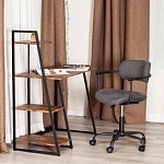 Компьютерное кресло BEST, ткань, Dark-grey (тёмно-cерый) | изображение 11