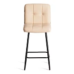 Полубарный стул Medeo/Медео, экокожа, бежевый, 42х56х102 см | изображение 4