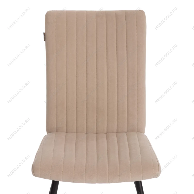 Стул обеденный Monte Carlo, флок, бежевый/черный, 7, 50х55х93 | изображение 5