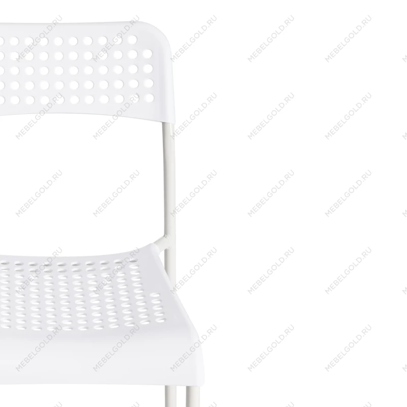 Стул ADDE (mod. C-049), металл/пластик, 39 х 49 х 78 см, White(белый) разборный | изображение 5