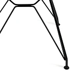 Стул HANSEN (mod. 622N)/1 шт. в упаковке, пластик/металл/эко кожа, 51х47х80 см, высота до сиденья 45 см, фисташковый/черный | изображение 7