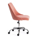 Кресло SWAN, флок, розовый, 137 | изображение 1