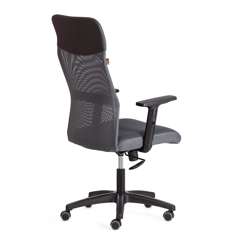 Кресло PRACTIC PLT, ткань/кож/зам, серый/металлик, TW-12/W-12/36 | изображение 2