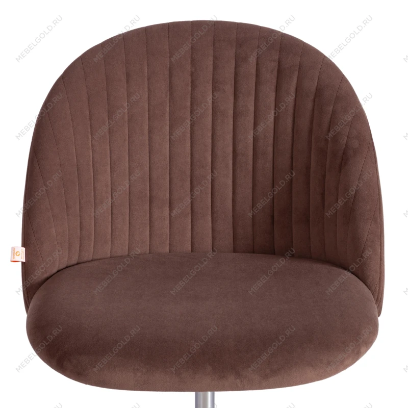 Кресло MELODY, флок, коричневый, 6 | изображение 5