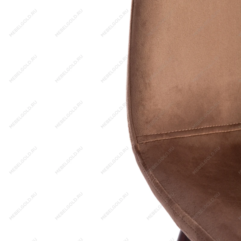 Стул BREEZE (mod. 4724), Велюр/металл, 44 х 53 х 87 см, Brown (коричневый) HLR11 / орех | изображение 7