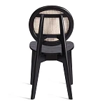 Стул FENRIR, дерево вяз, 42х45х85 см, черный | изображение 3