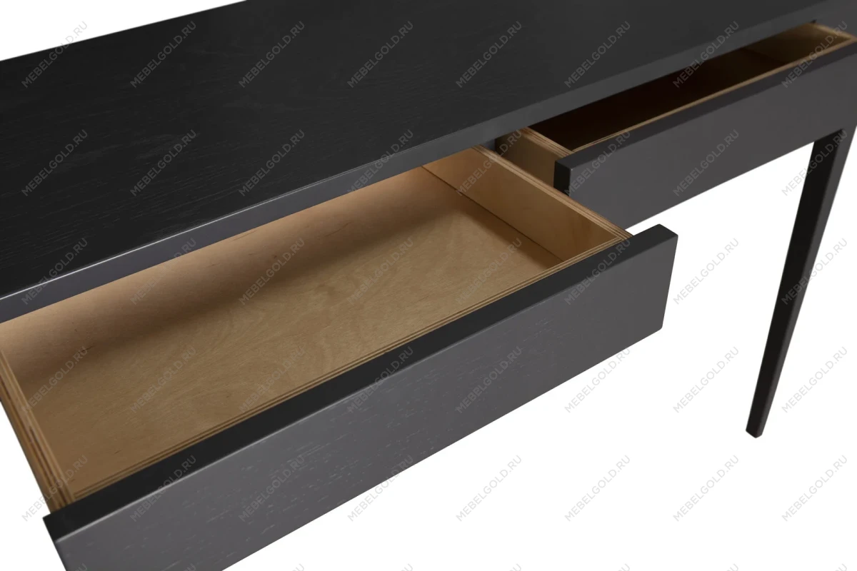 Консоль с 2 ящиками Сохо, графит | изображение 2