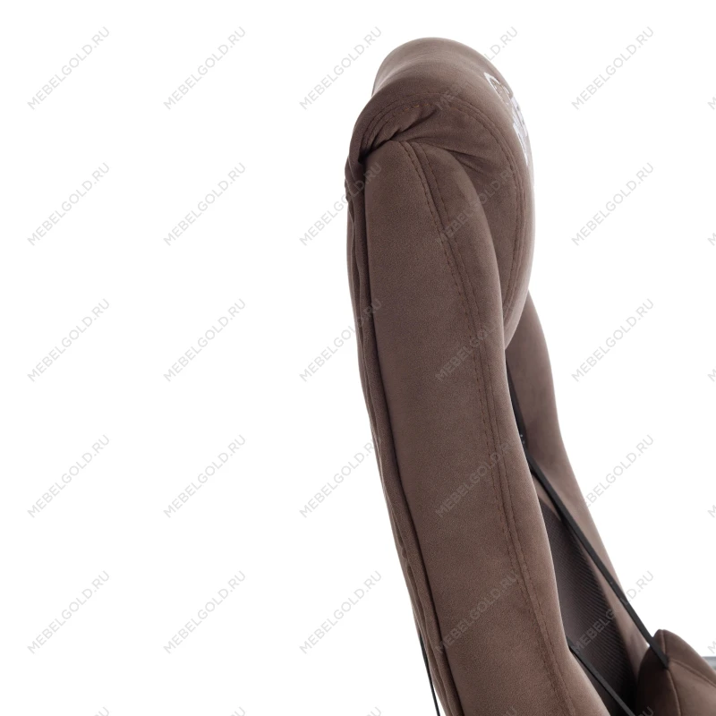 Кресло DRIVER (22), флок/ткань, коричневый, 6/TW-24 | изображение 10