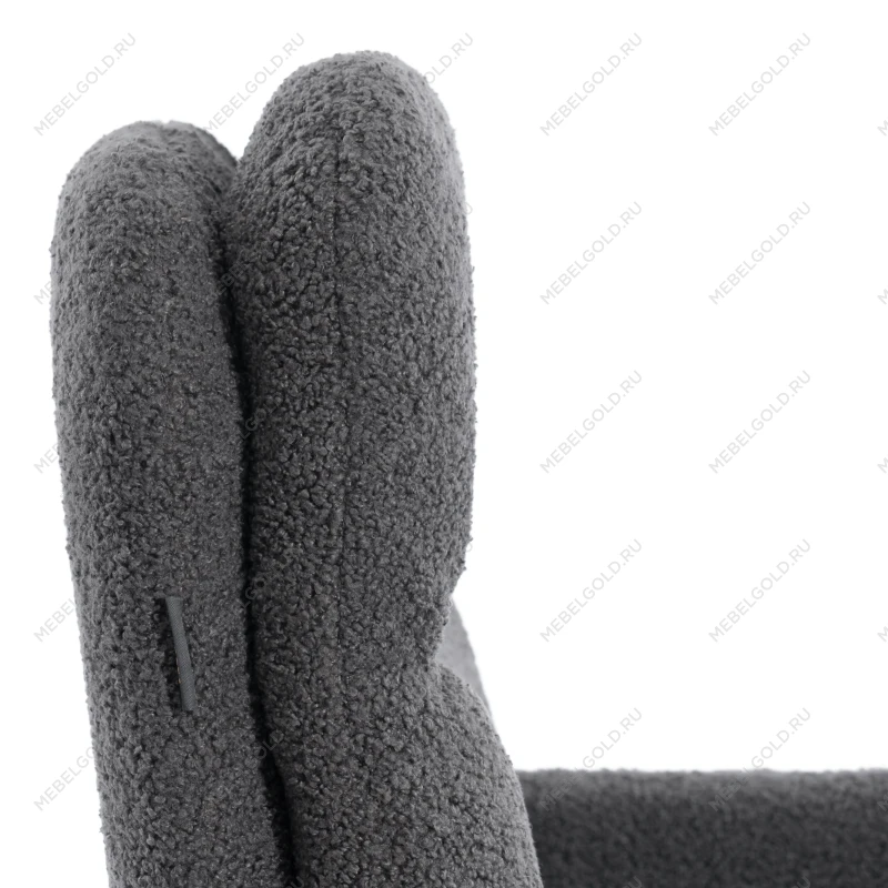 Кресло Dover хром, букле, серый, barni grey | изображение 8