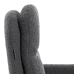 Кресло Dover хром, букле, серый, barni grey | изображение 8