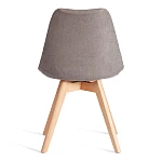 Стул TULIP SOFT (mod. 053V), дерево/пластик/ткань, 49,5 x 54,5 x 84 см, Серый (Grey) LY1701-26 | изображение 3