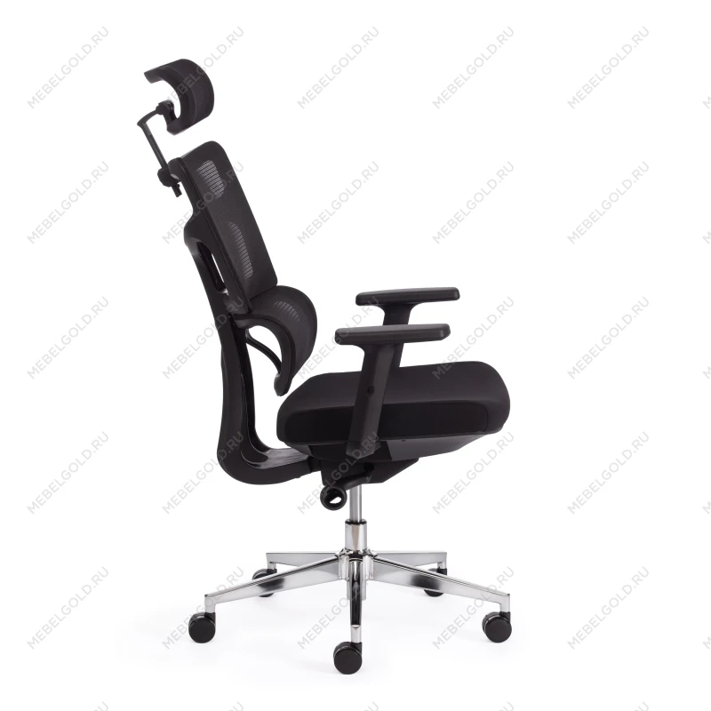 Компьютерное кресло MESH-11HR, ткань/сетка, черный | изображение 2