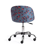 Кресло MELODY, ткань/флок, серый, Botanica 08 cherry/29 | изображение 3