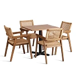 Стул VANHEIM, дерево вяз/бечевка, Груша (№3), 46х45х83 см | изображение 5