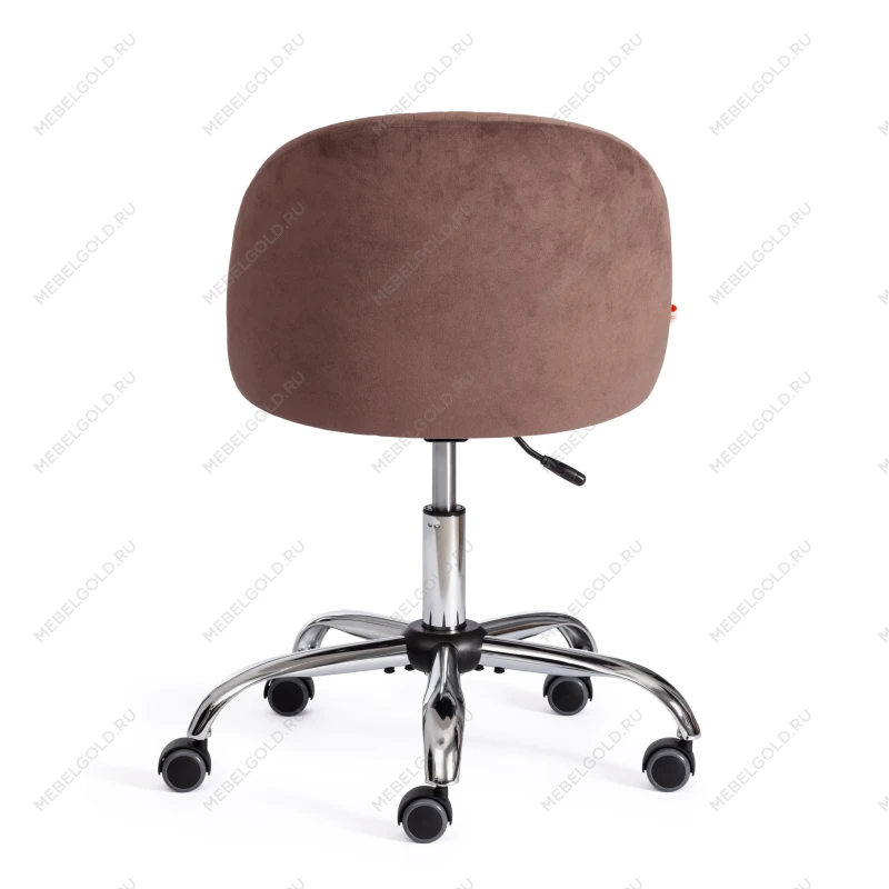 Кресло MELODY, флок, коричневый, 6 | изображение 3