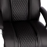 Кресло Trust (max), кож/зам, черный/черный стеганный/черный, 36-6/36-6/36-6/06 | изображение 9